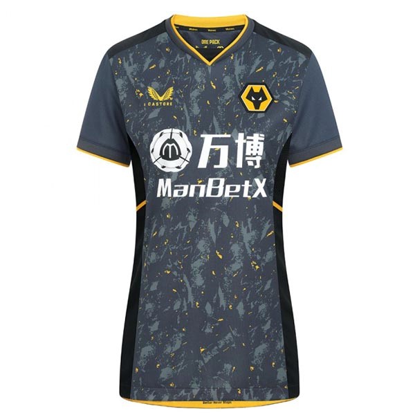 Camiseta Wolves 2ª Mujer 2021-2022